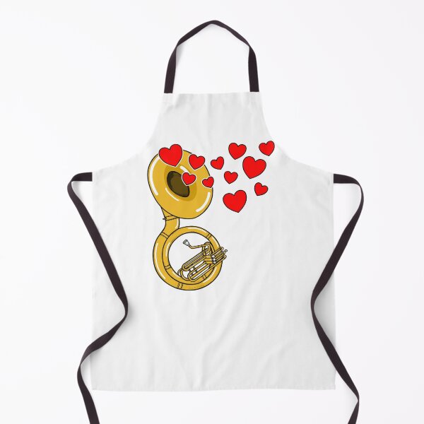 Item preview, Valentines Sousaphone Teacher Sousaphonist Brass Player Wedding Musician designed and sold by doodlerob.