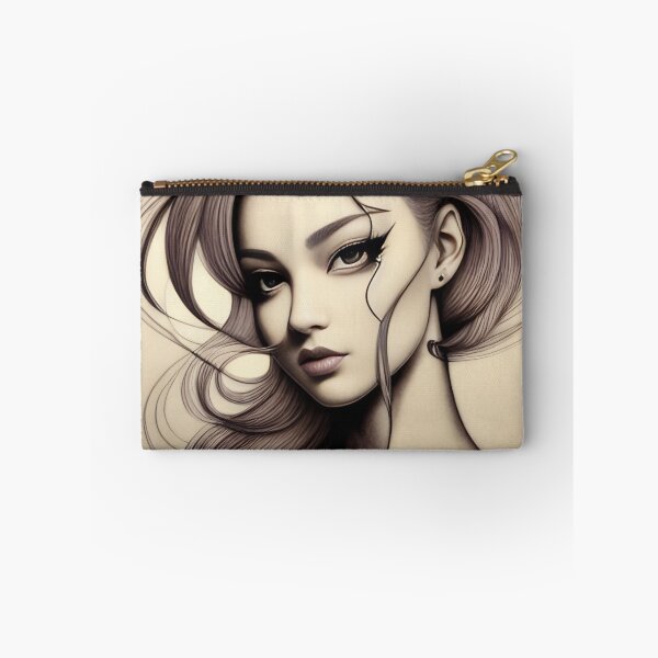 Item preview, Dibujo a lápiz de mujer hermosa designed and sold by Ellen Davis.