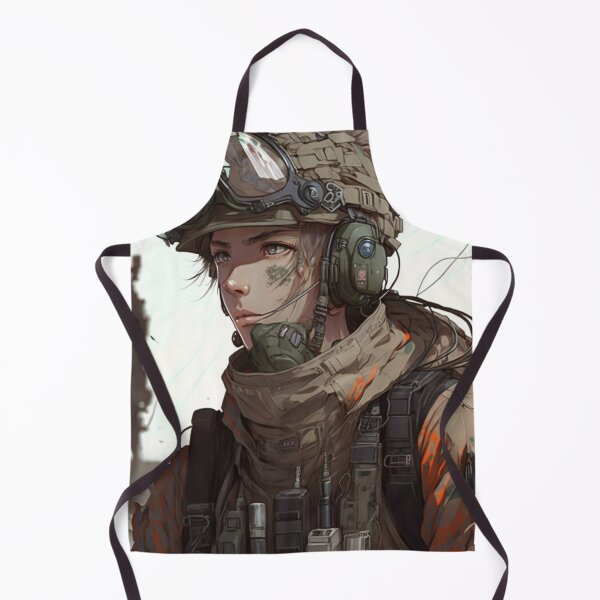 Item preview, Modern military anime designed and sold by lokirick.