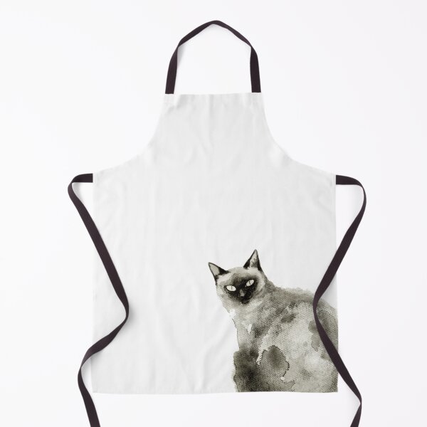 Item preview, Watercolor Siamese Cat Design designed and sold by ArtProvocation.