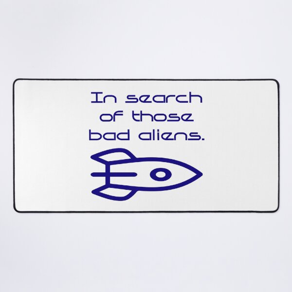 Item preview, In Search of Those Bad Aliens designed and sold by CrankyOldDude.