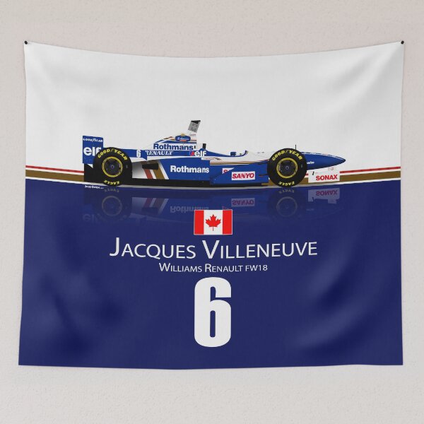 Item preview, Jacques Villeneuve - Williams FW18 designed and sold by JageOwen.