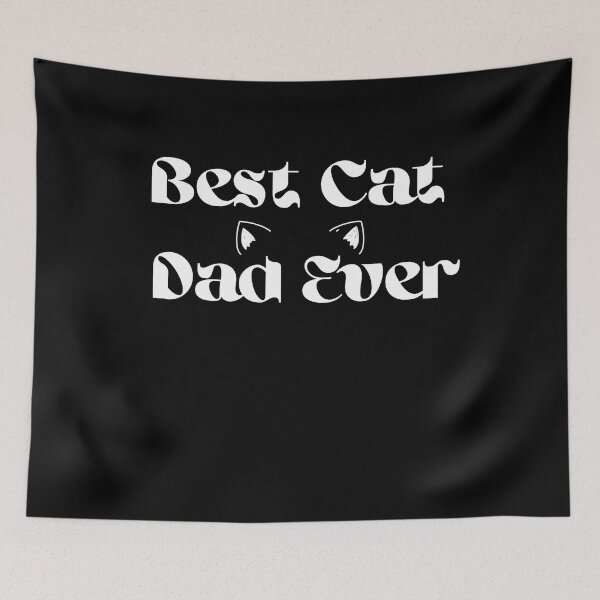 Item preview, Best Cat Dad Ever - Cat Lover Essential T-Shirt designed and sold by TamouStyle.