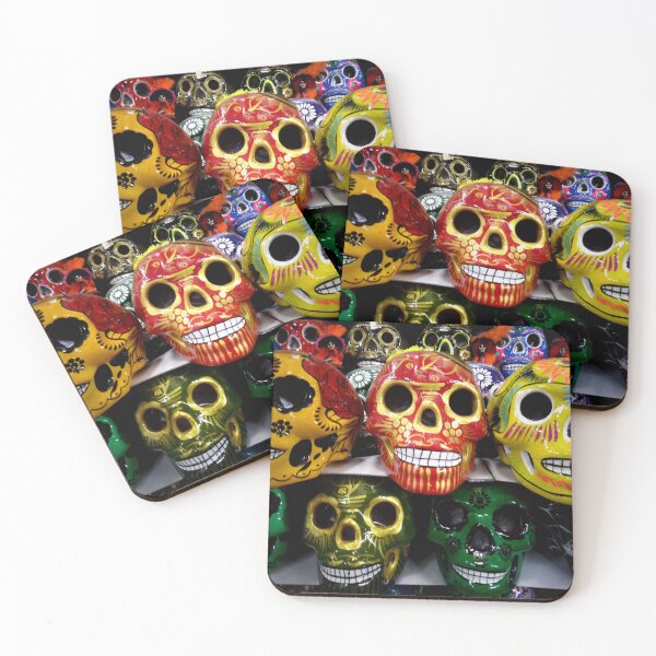 Item preview, Scary Colourful Skull Haunted Island  designed and sold by Harshly.