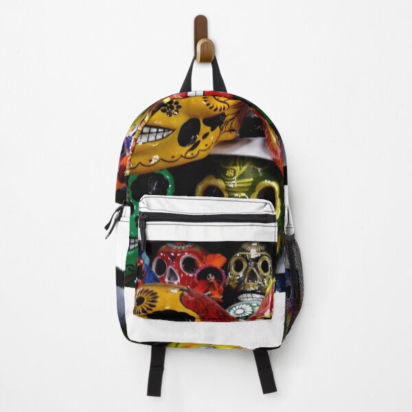 Item preview, Scary Colourful Skull Haunted Island  designed and sold by Harshly.