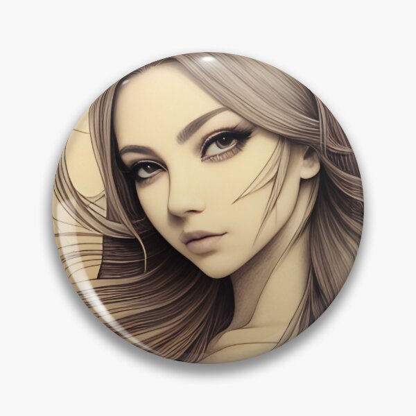 Item preview, Beautiful Woman Pencil Drawing designed and sold by Ellen Davis.
