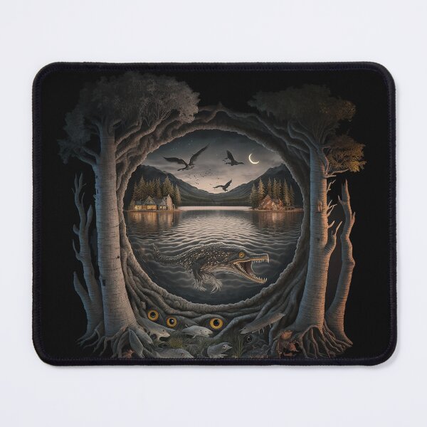 Artikelvorschau, Monster-Diorama von Loch Ness entworfen und verkauft von The-Fox-Hole.