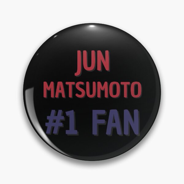 Item preview, Jun Matsumoto #1 Fan designed and sold by Rybariuns.