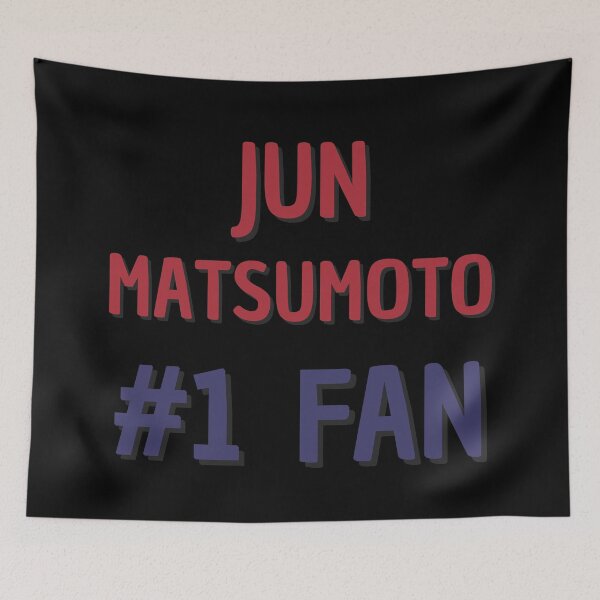 Item preview, Jun Matsumoto #1 Fan designed and sold by Rybariuns.