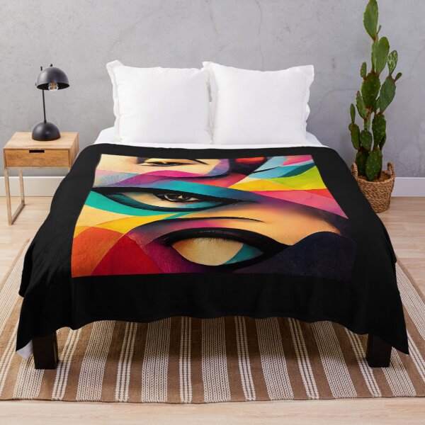 Item preview, 'Eye to Eye' Abstract Art designed and sold by 3 CITIES.