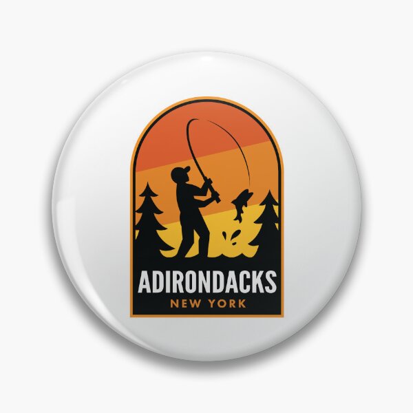 Item preview, Adirondacks New York Fishing designed and sold by HalpinDesign.