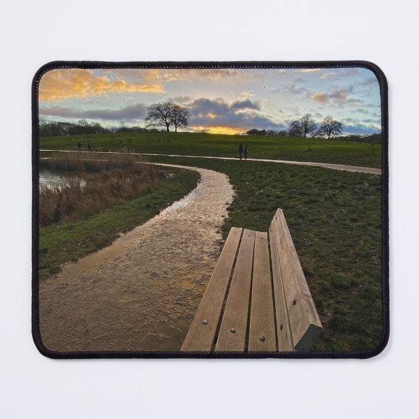 Item preview, Park Bench at Sunset designed and sold by Paddyb17.