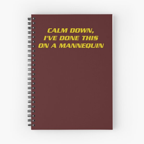 Item preview, Calm down, I've done this on a Mannequin  | Funny EMS Tshirt, Medical Humor, Gift for emt, Gift for Paramedic, Gift for Nurse shirt designed and sold by Ssimo30.
