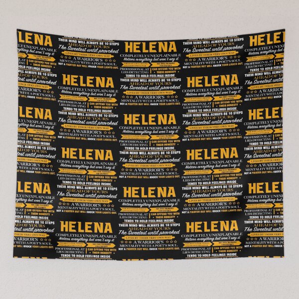 Item preview, Helena Completely Unexplainable First Name Tee designed and sold by Baudendistel.