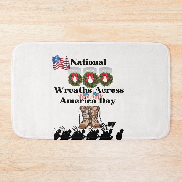 Item preview, National Wreaths Across America Day (version 2) designed and sold by Jamil Allen.