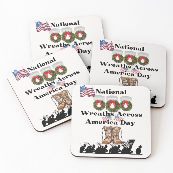 Item preview, National Wreaths Across America Day (version 2) designed and sold by Jamil Allen.