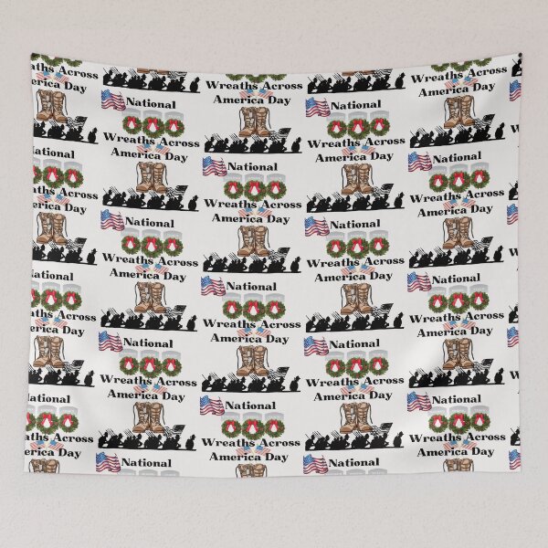 Item preview, National Wreaths Across America Day (version 2) designed and sold by Jamil Allen.