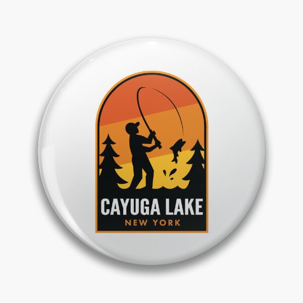 Item preview, Cayuga Lake New York Fishing designed and sold by HalpinDesign.