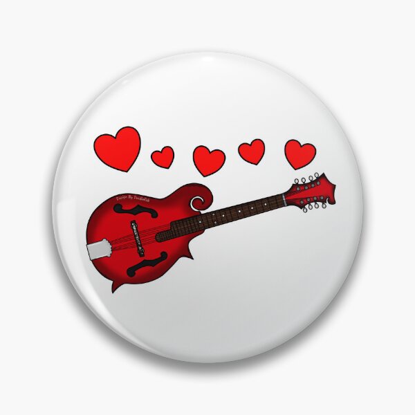 Item preview, Valentines Mandolin Mandolinist Wedding Musician designed and sold by doodlerob.