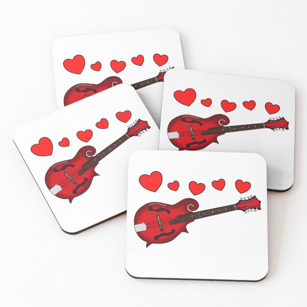 Item preview, Valentines Mandolin Mandolinist Wedding Musician designed and sold by doodlerob.