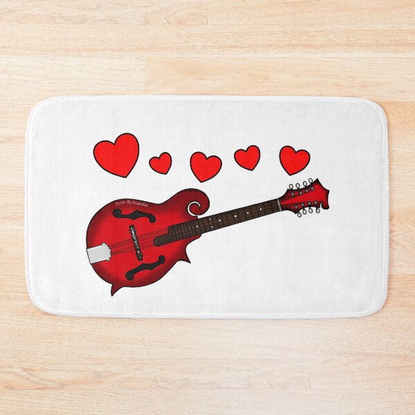 Item preview, Valentines Mandolin Mandolinist Wedding Musician designed and sold by doodlerob.
