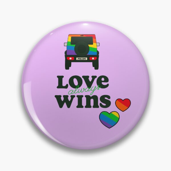 Item preview, Love Wins Jimny with Pride Flag  designed and sold by stoicjimny.