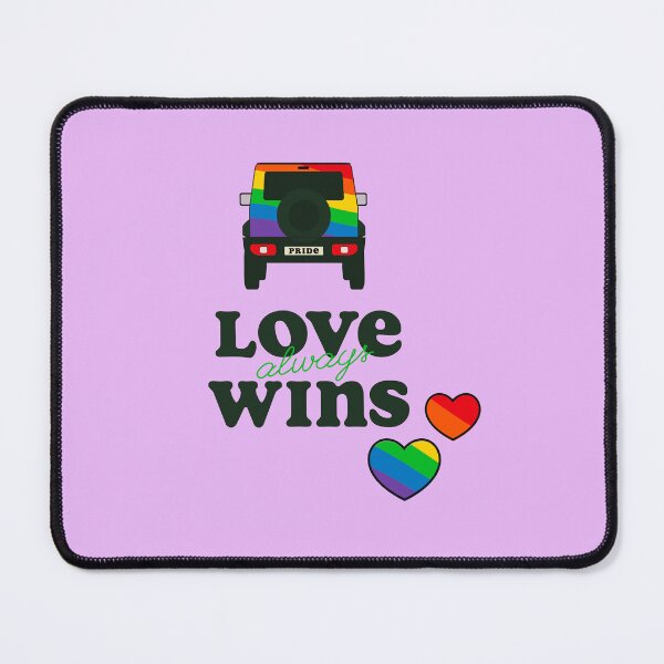 Item preview, Love Wins Jimny with Pride Flag  designed and sold by stoicjimny.