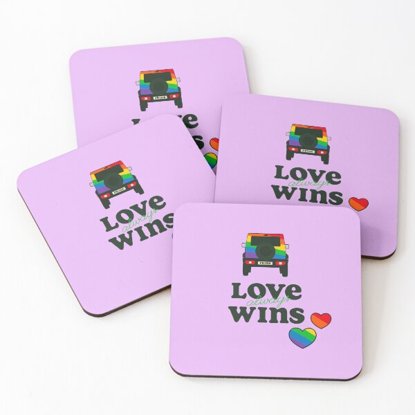 Item preview, Love Wins Jimny with Pride Flag  designed and sold by stoicjimny.