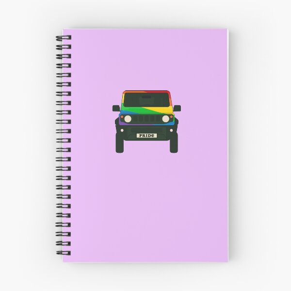 Item preview, Suzuki Jimny Pride Flag Front View designed and sold by stoicjimny.