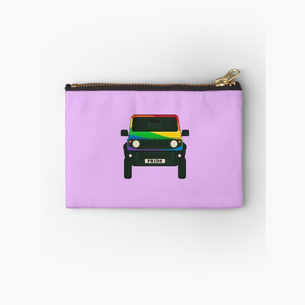 Item preview, Suzuki Jimny Pride Flag Front View designed and sold by stoicjimny.