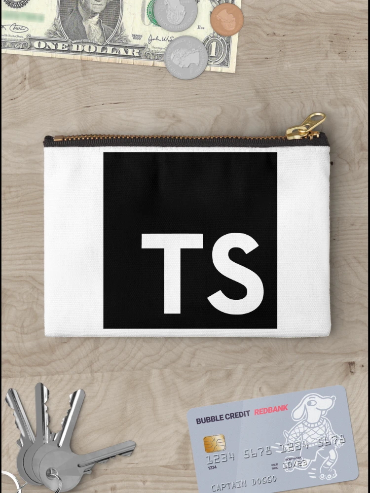 Thumbnail 3 of 4, Zipper Pouch, Type Script designed and sold by Mr Shy.