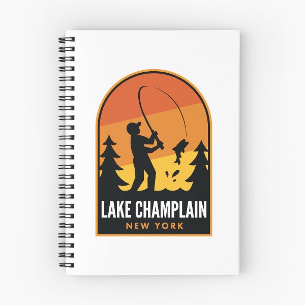 Item preview, Lake Champlain New York Fishing designed and sold by HalpinDesign.