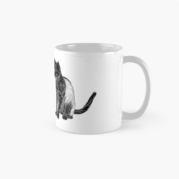 Item preview, Cat Pencil Drawing with Scribble Art designed and sold by The-Fox-Hole.