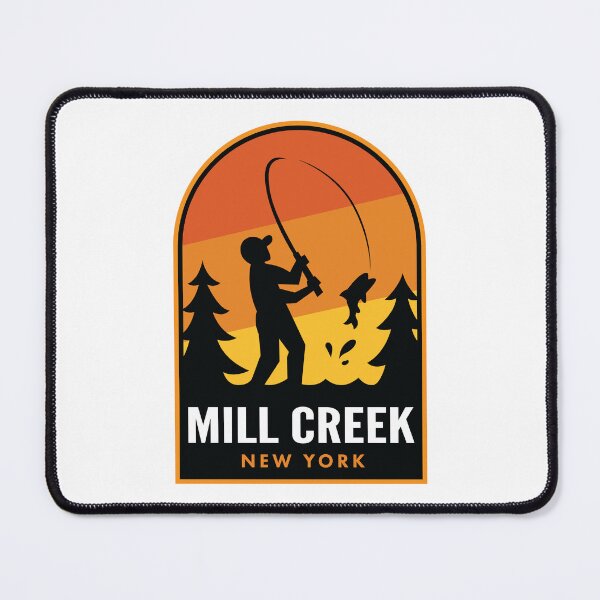 Item preview, Mill Creek New York Fishing designed and sold by HalpinDesign.