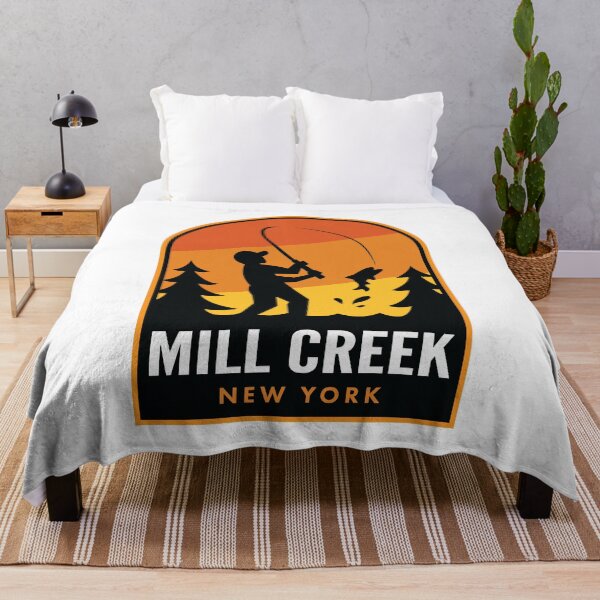 Item preview, Mill Creek New York Fishing designed and sold by HalpinDesign.