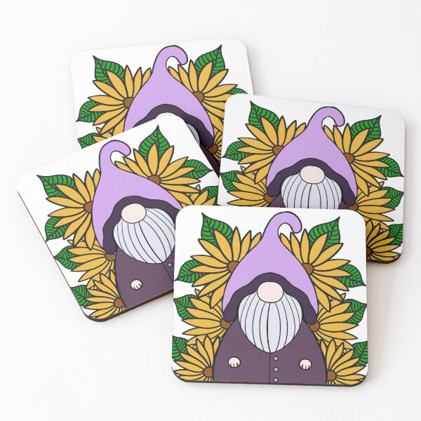 Aperçu de l'œuvre Gnome aux tournesols créée et vendue par ClydescopeCreat.