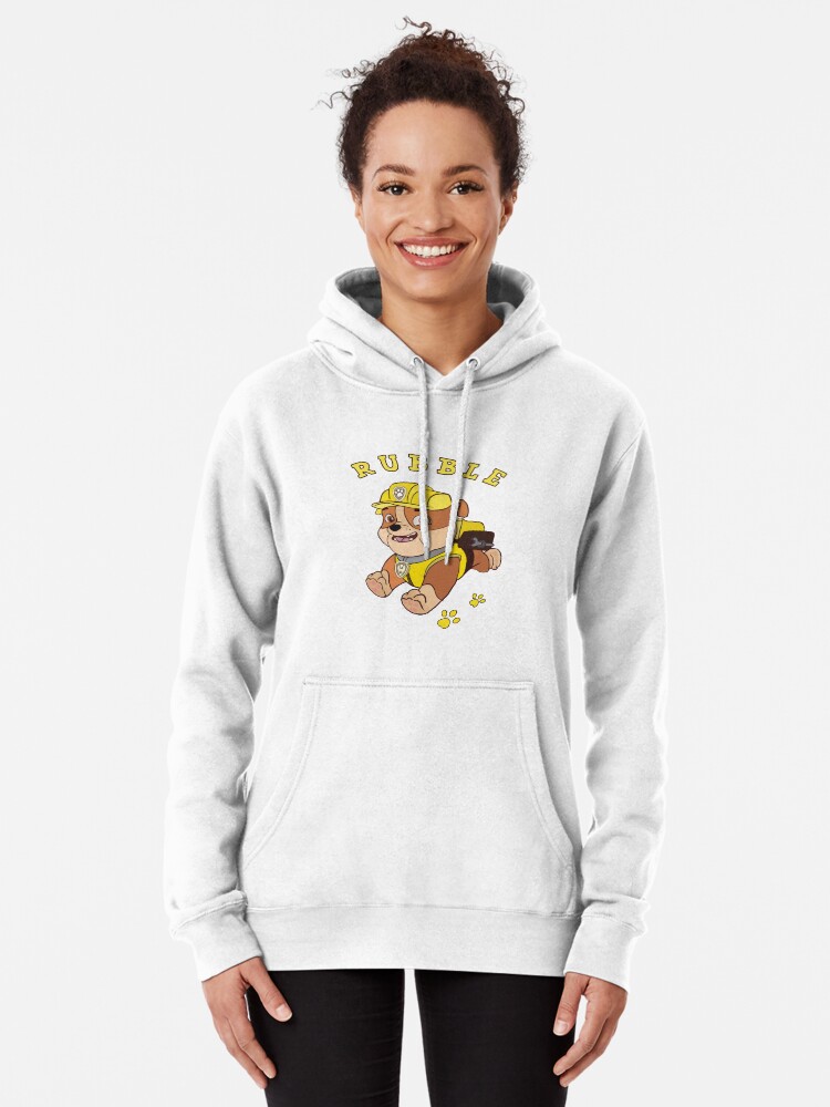 Rubble Paw Patrol Pullover Hoodie for Sale by Thundersome Redbubble