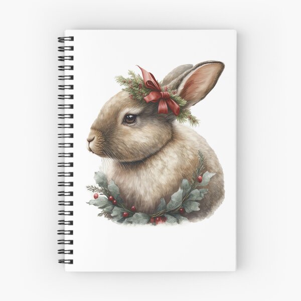 Item preview, Festive Bunny Winter Holidays / Christmas Gifts designed and sold by Ealaionta Design.