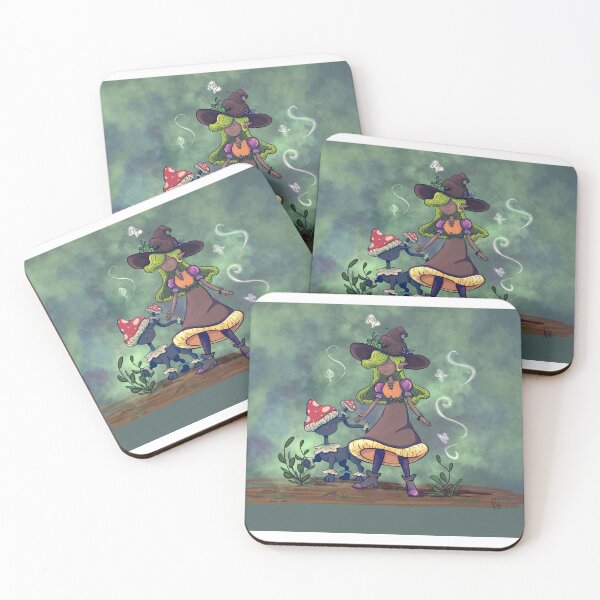 Item preview, Witch with cat designed and sold by RG-RandomArt.