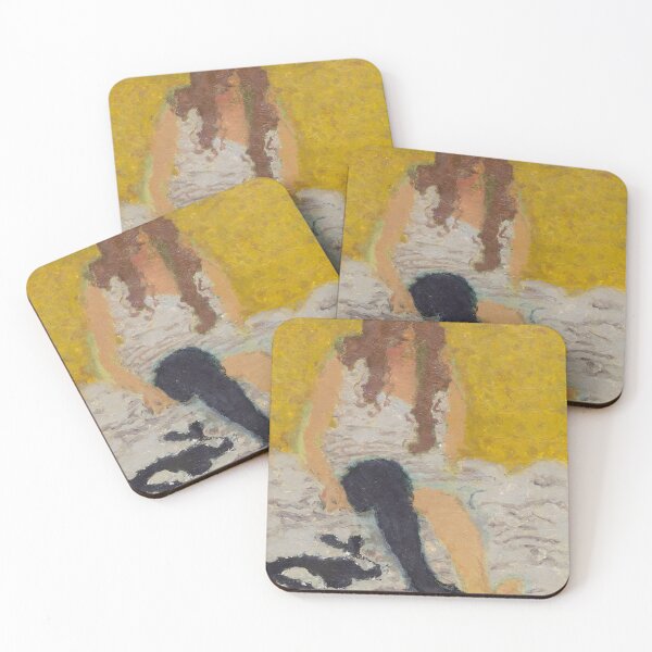 Item preview, Woman Putting on Her Stockings (1893) by Pierre Bonnard designed and sold by Oldetimemercan.