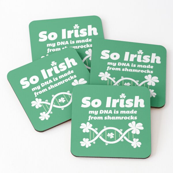 Item preview, Irish DNA Paddy's Day T-shirt designed and sold by hotshots-design.
