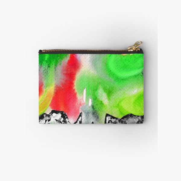 Item preview, Northern Lights and Mountains - Red and Green Palette designed and sold by Niina  Niskanen.