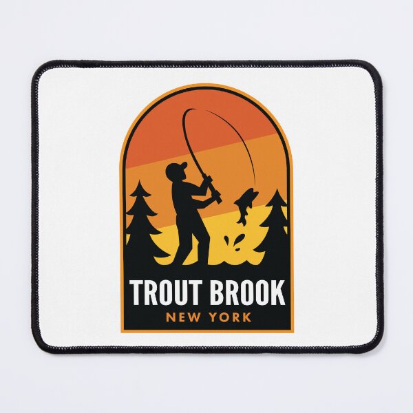 Item preview, Trout Brook New York Fishing designed and sold by HalpinDesign.