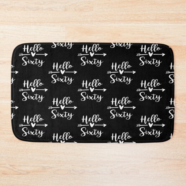 Item preview, Hello Sixty 60 Years Old Birthday designed and sold by Baudendistel.