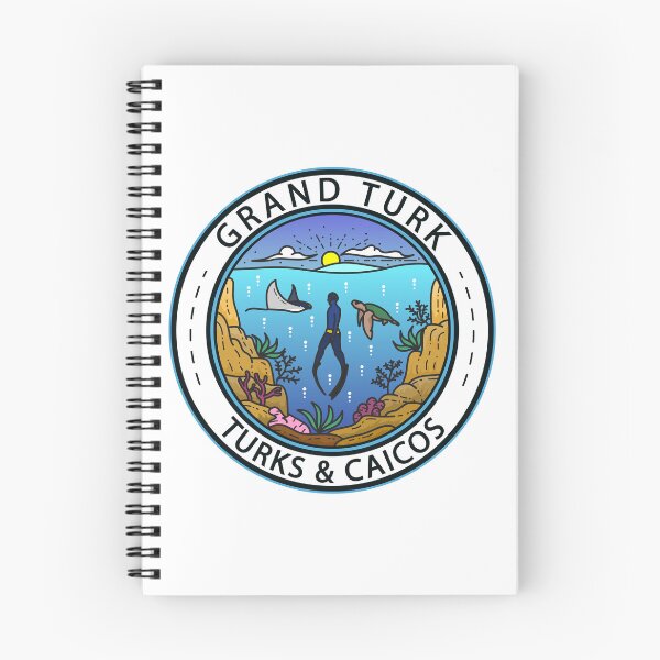 Item preview, Grand Turk Turks and Caicos Scuba Badge designed and sold by KrisSidDesigns.