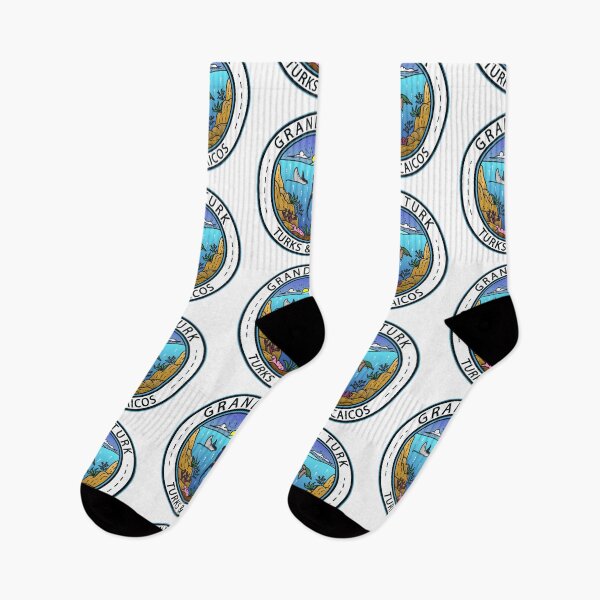 Item preview, Grand Turk Turks and Caicos Scuba Badge designed and sold by KrisSidDesigns.