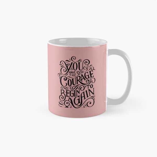 Item preview, Typography: you have the courage to begin again  designed and sold by Basma Store.