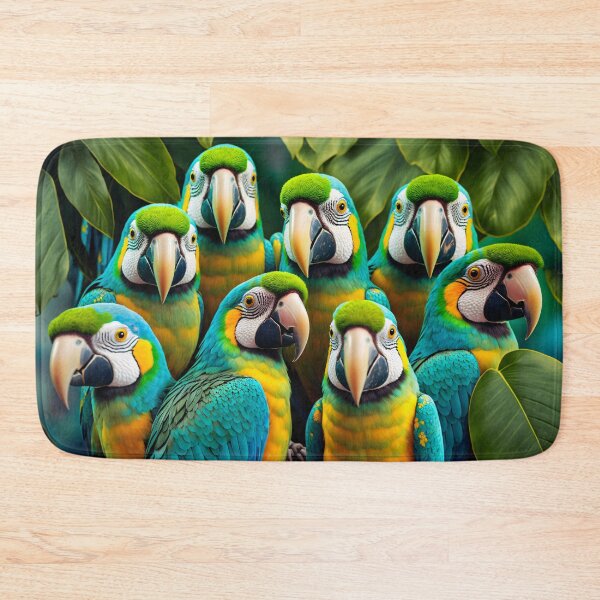Item preview, Tropical Birds Group Photo Parrot Gathering designed and sold by FunWearVM.