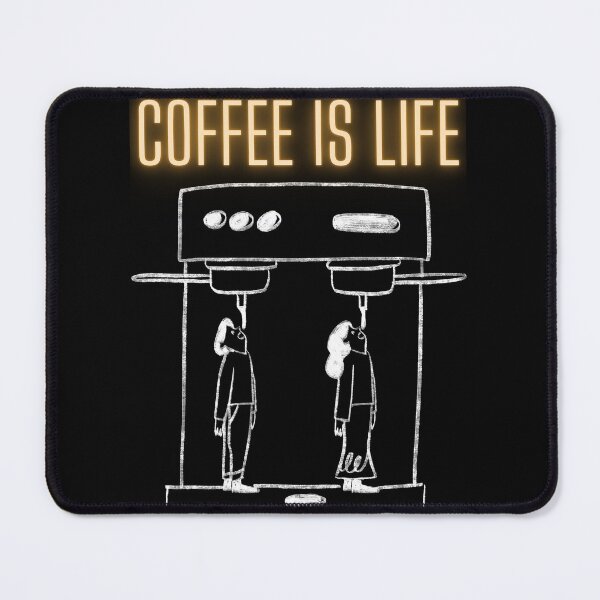Item preview, Coffee is life espresso machine  designed and sold by courtney petersen.