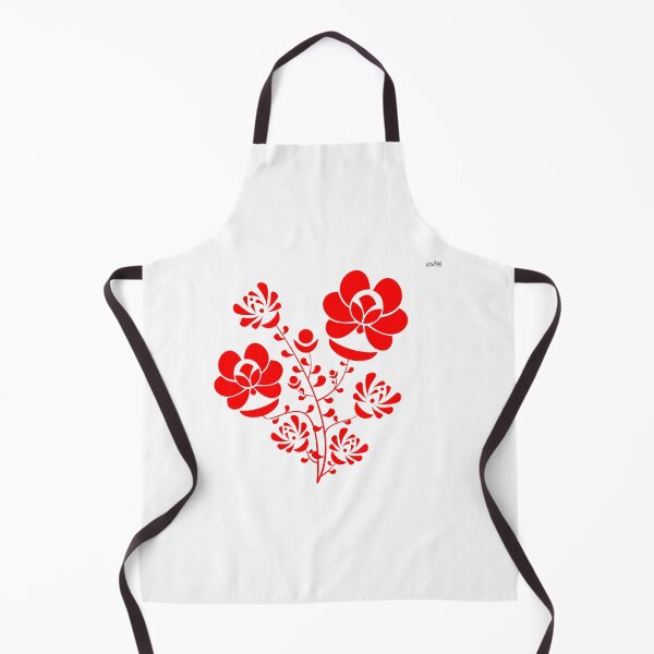 Item preview, Red folk graphic #6 designed and sold by wowitsmytshirt.
